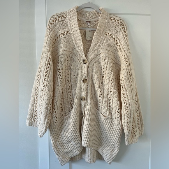 free people Cable Cardi - Picture 6 of 7